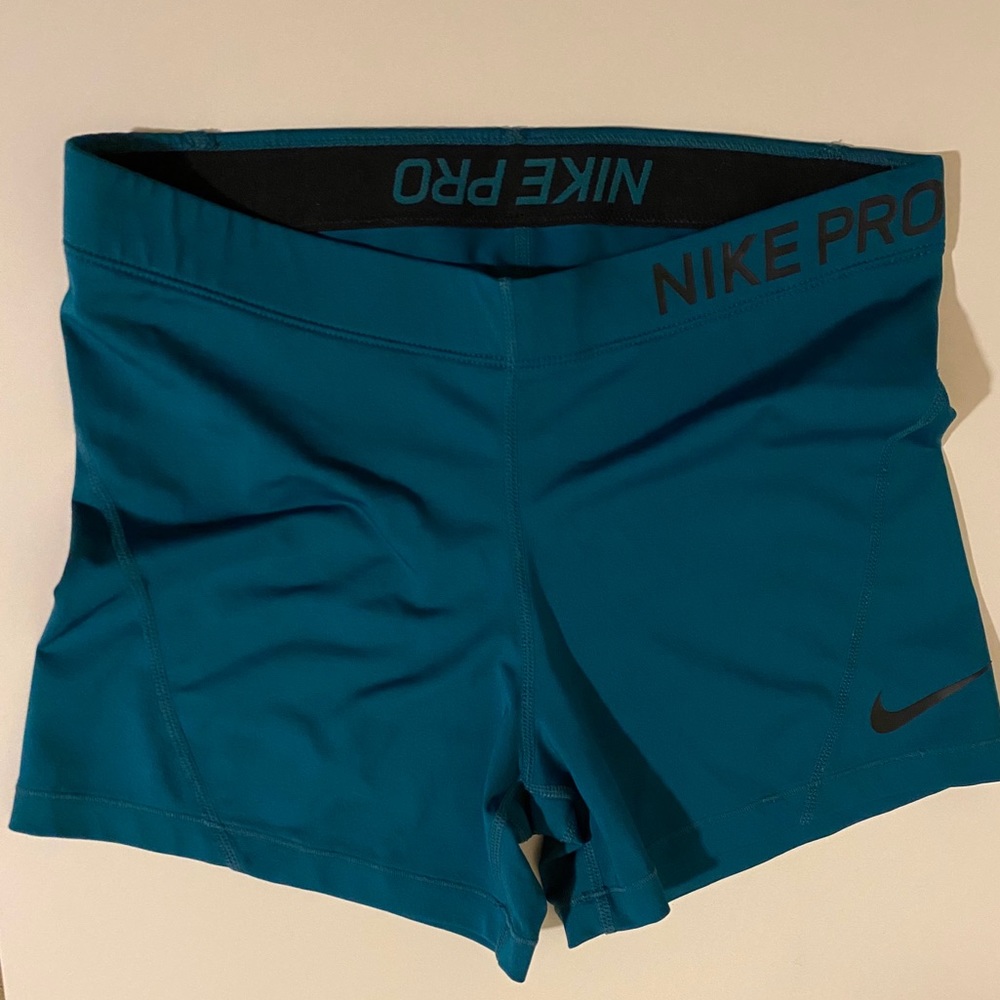 Nike Pro | Nike Shorts 3’ | Teal | Shorts | Large